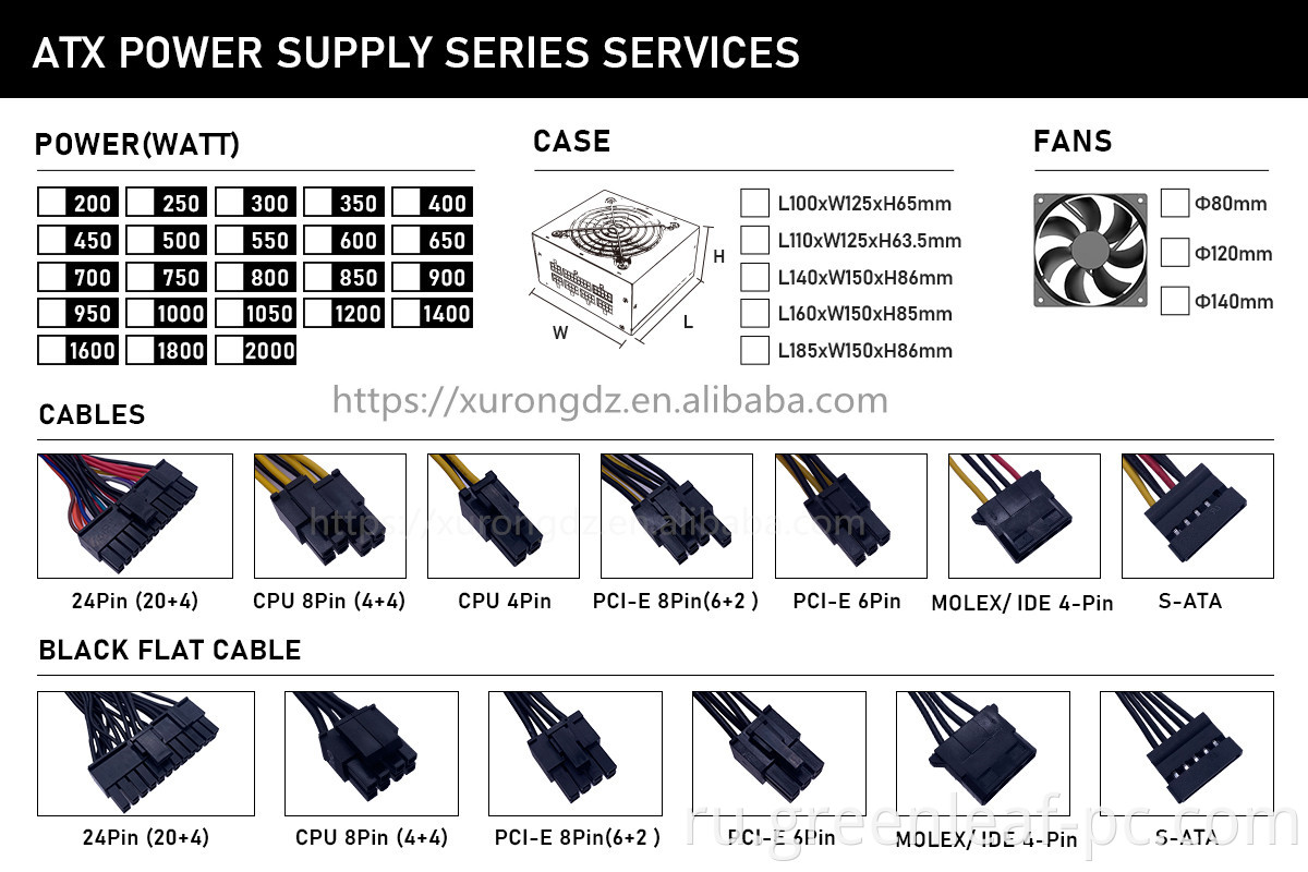 ATX 1800W Power Supply